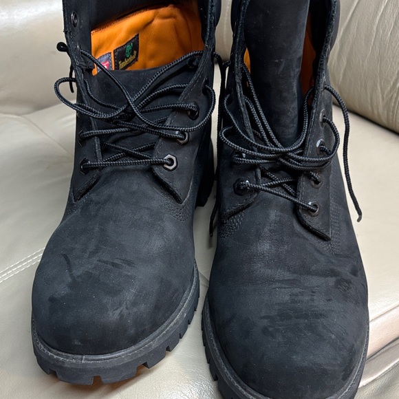 Timberland Men's Dark Leather Boots - Picture 2 of 5